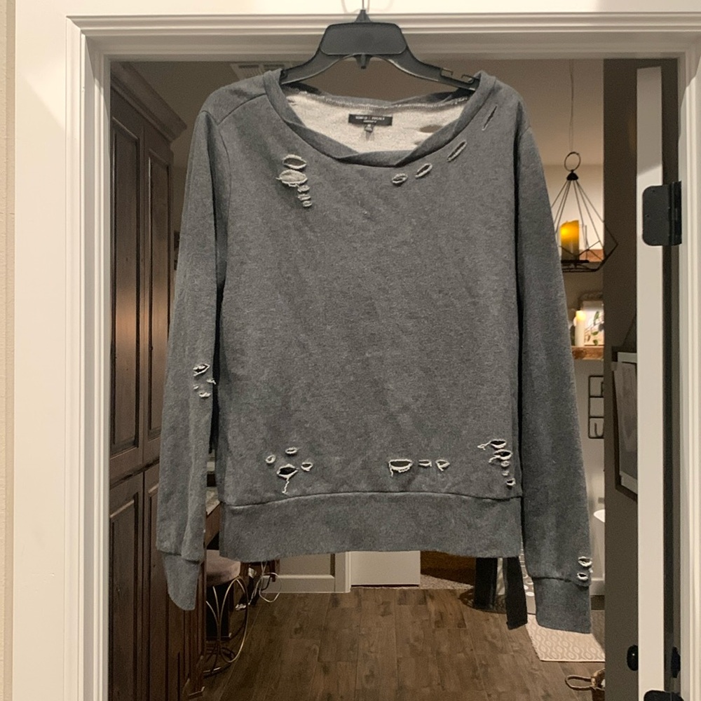 Distressed Sweater